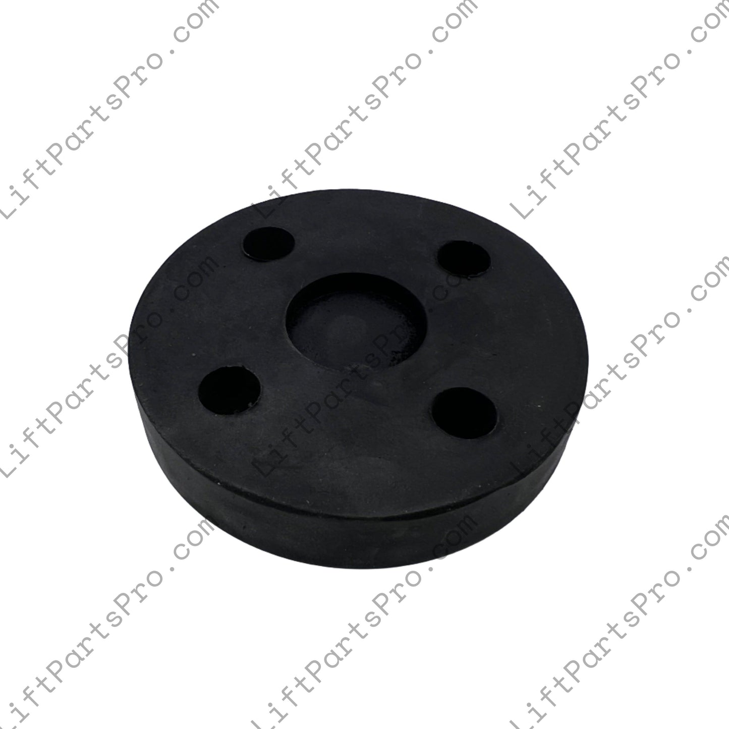 Black Rubber Coupler for Inclinator Motors