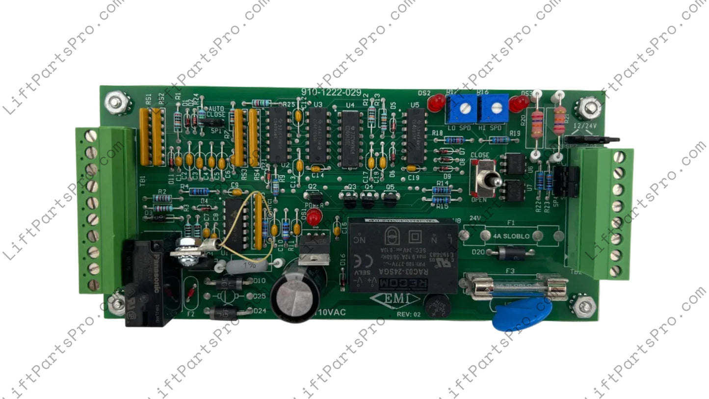 EMI Porta KIS100 Gate Operator Circuit Board PCB-04 PCB-06 910-1222-029