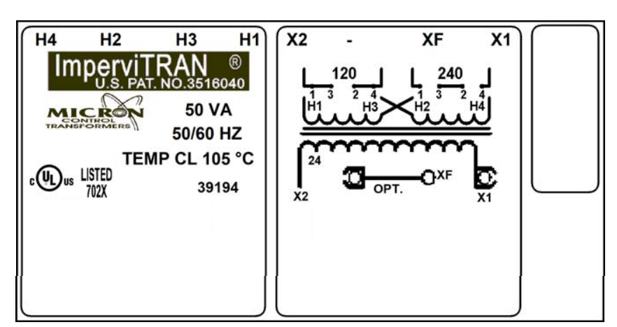 50VA Transformer - Inclinator