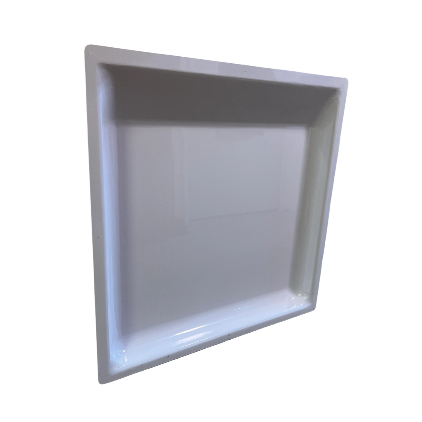 Space Guard Door Baffle – White, ABS Plastic (31 ¾” x 31 ¾” x 2 ¾”)