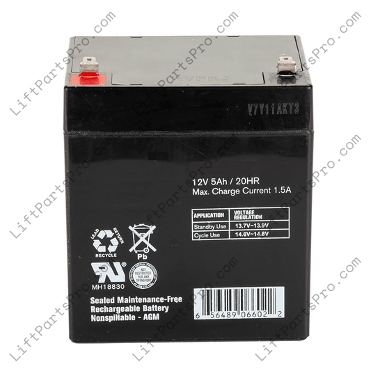 12V 5Ah SLA AGM Battery – NWOV Destiny, Symmetry, Staying Home, Savaria, Concord and Others
