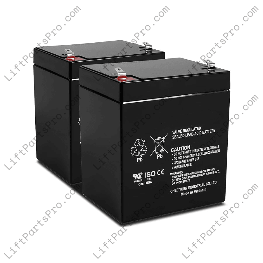 12V 5Ah SLA AGM Battery – NWOV Destiny, Symmetry, Staying Home, Savaria, Concord and Others