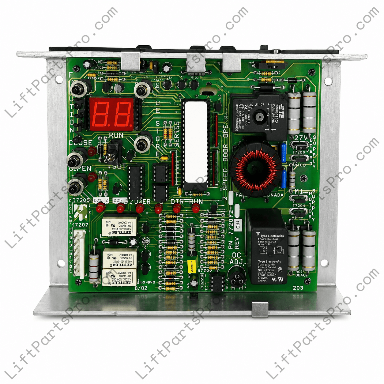 Concord Series 8000 2-Speed Door Operator Circuit Board 772072 Concord Series 8000 2-Speed Door Operator Circuit Board 772072