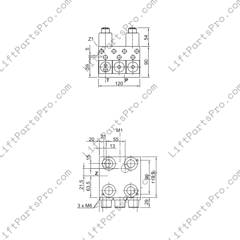 Control Valve H103867 Blain EV100 Upgrade