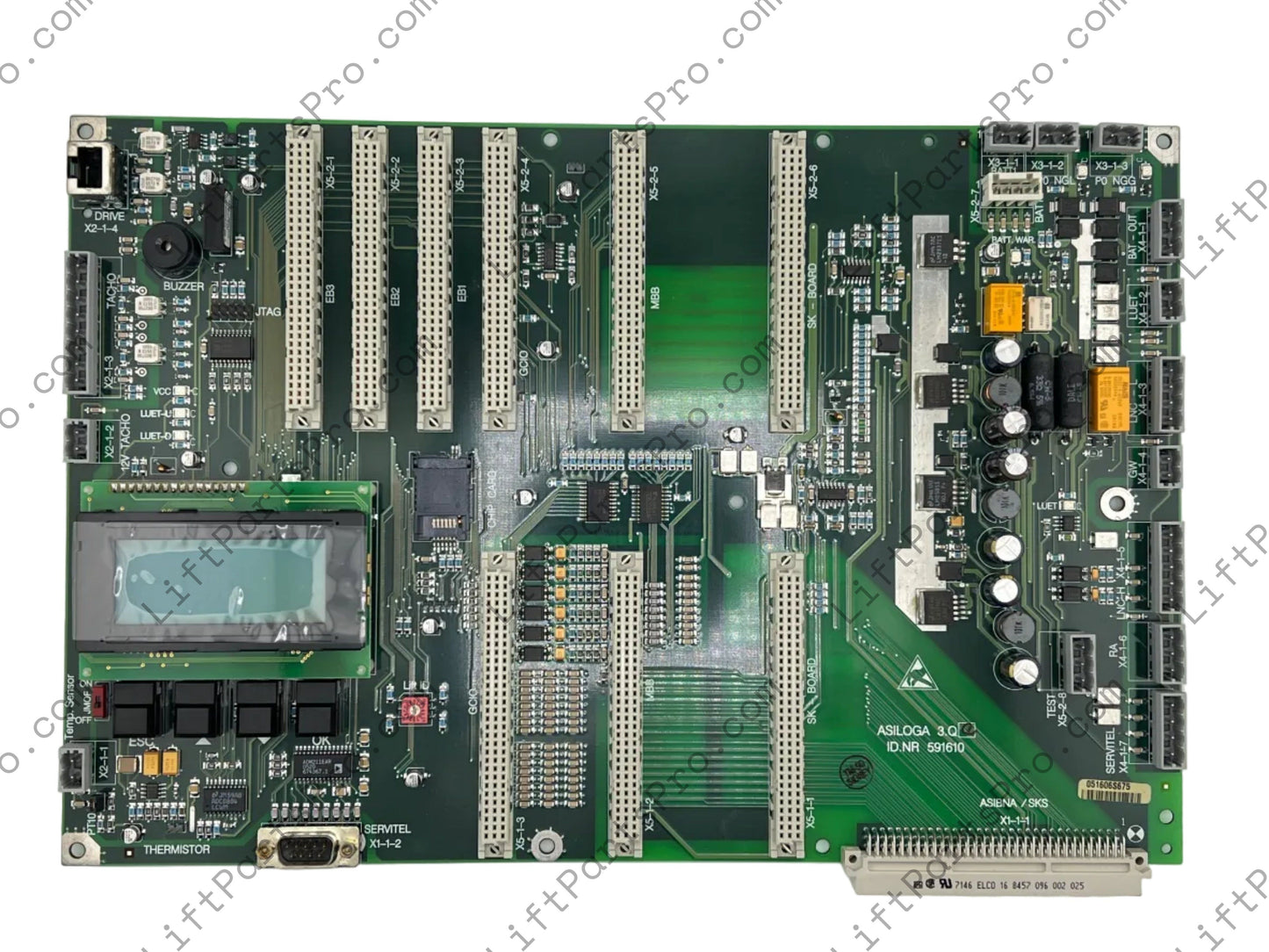 Schindler Elevator PCB Circuit Board 591610 ASILOGA 3.Q Control Board