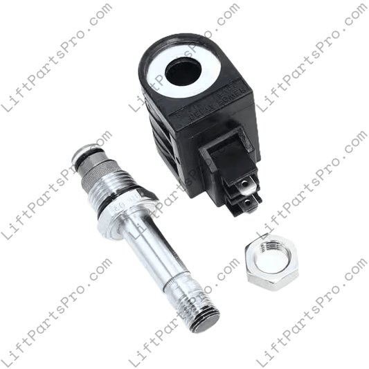 Solenoid Down Valve Assembly for Hydraulic Elevator Pump Lowering