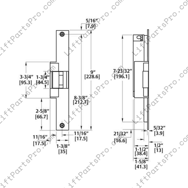 Folger Adam 310 Series Electric Door Strike - Garaventa and Others