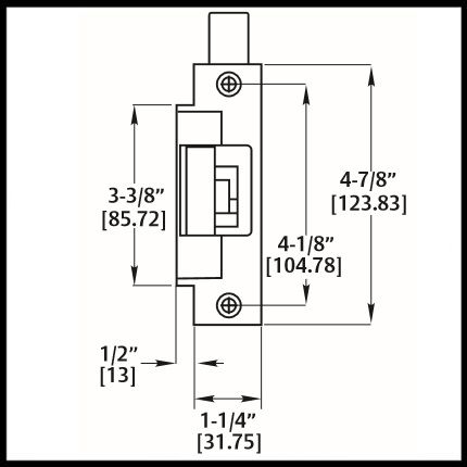Folger Adam Stainless Steel Electric Lock for Porch-Lift VPLs