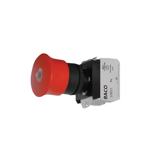 Illuminated Emergency Stop Switch - Harmar RPL Series