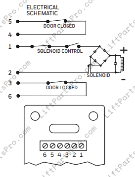 Honeywell Elevator Interlock - Parallel 6-Wire Configuration