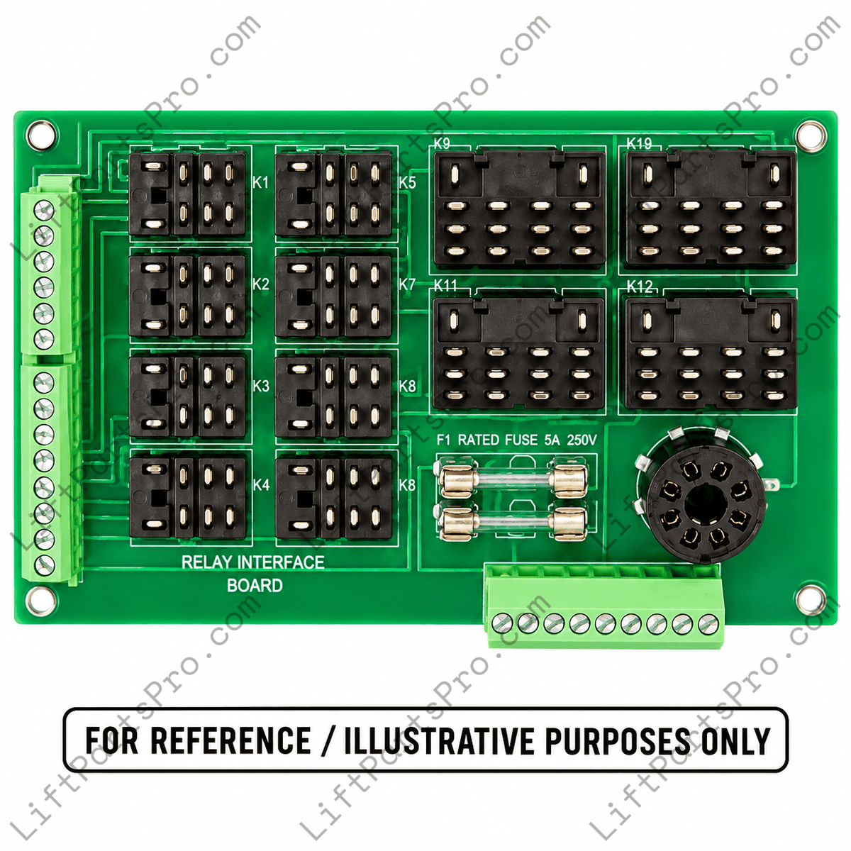 Inclinator Phase II Cable Drum 2-Landing Circuit Board #67305455