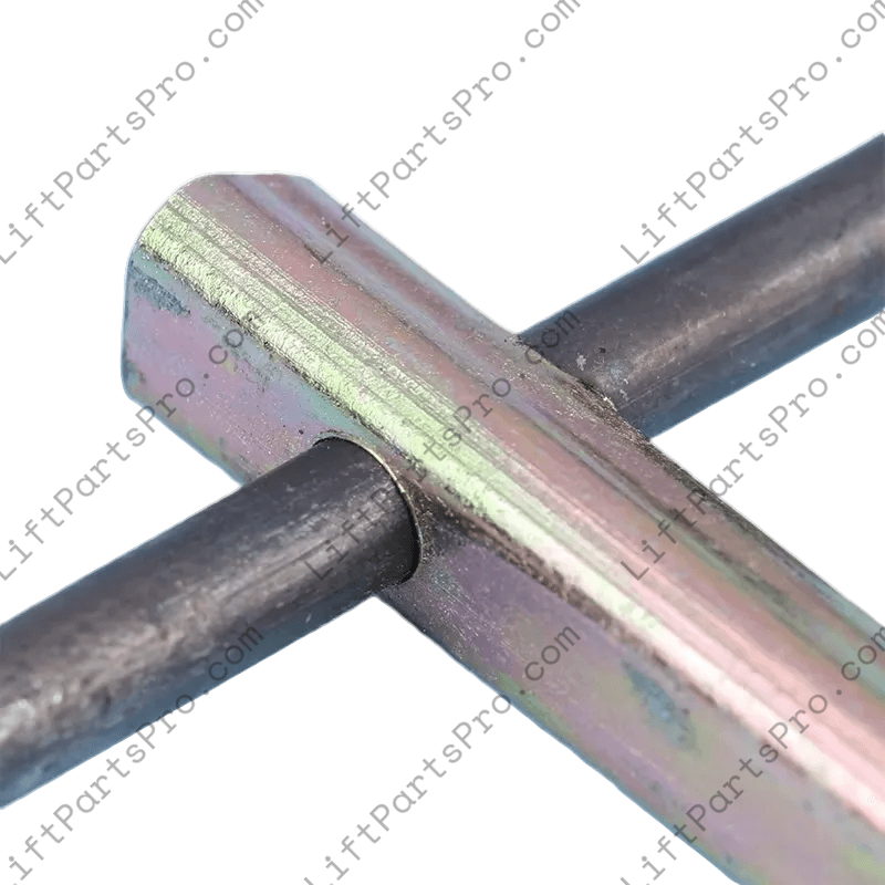 200mm (7.87") Triangle Elevator Emergency Key