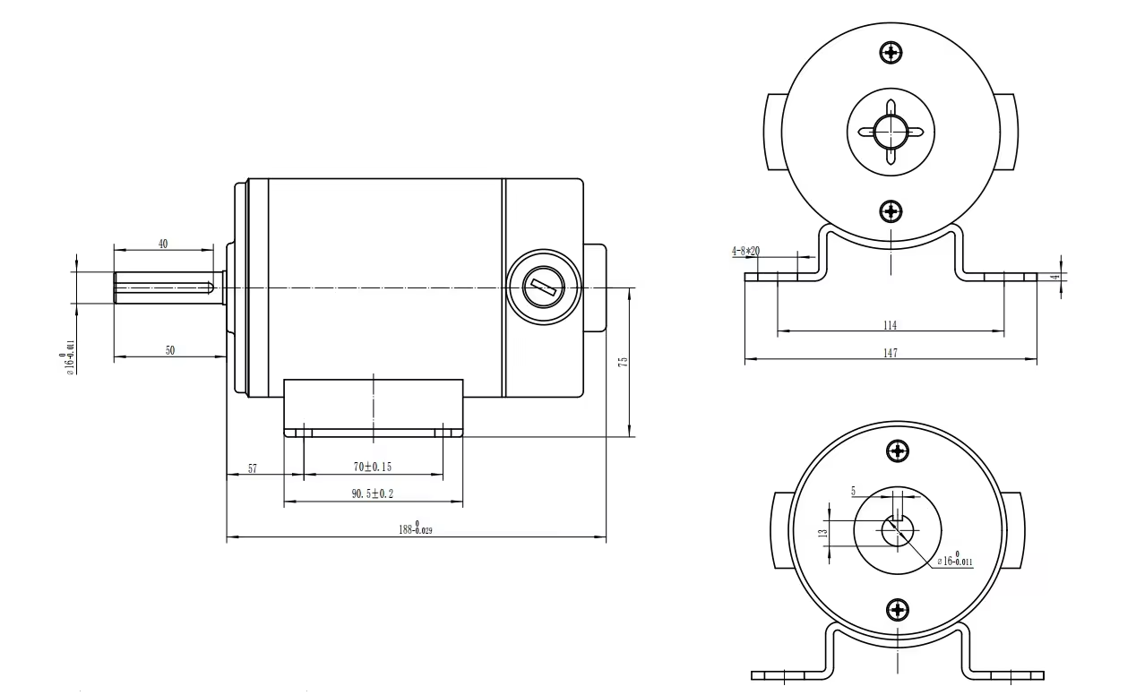 Wheelchair Lift Motor