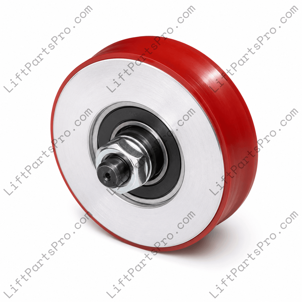 MAC Elevator Door Roller for Kone Montgomery. Cross Reference: M411M, MAP-341, MAP341, P31341, MW-7, and 9100124.