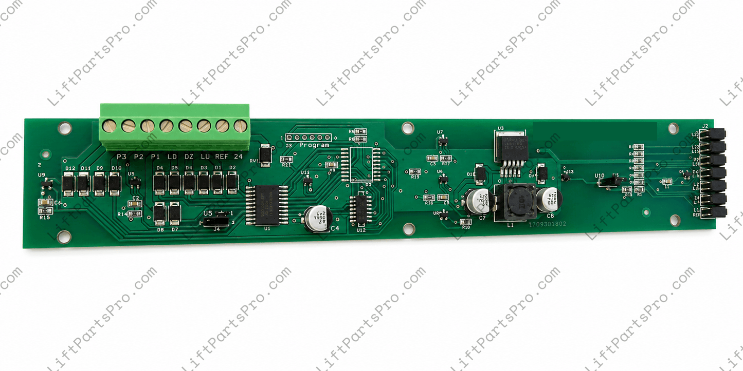 Replacement L1220 Slim Tape Reader Selector Circuit Board for NWOV Destiny and Evolution elevators. RL1220