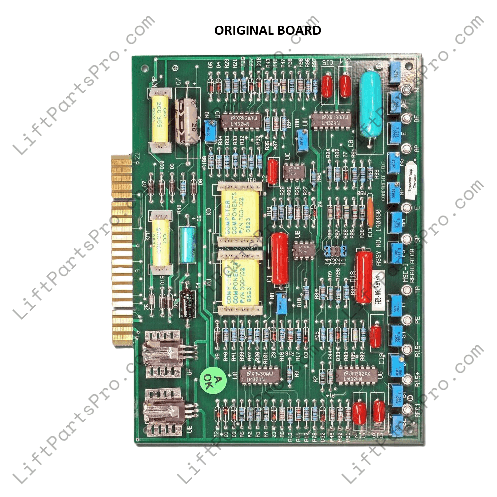 Dover MSC-1 Regulator Printed Circuit Board