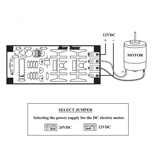 Harmar Platform Lift DC motor PWM Speed Controller Board