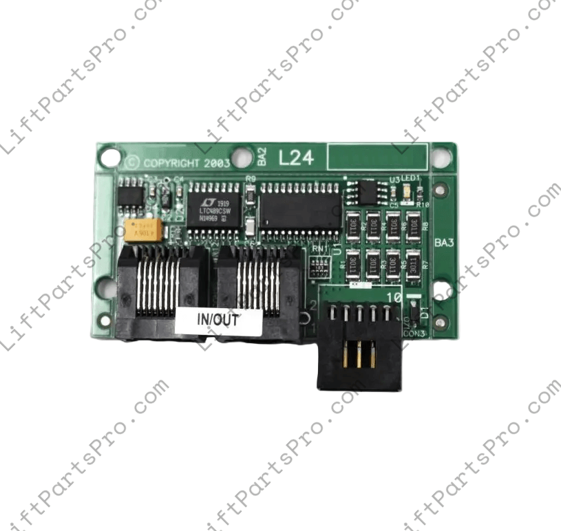 ThyssenKrupp 6300LL4 / L24 Elevator Circuit Board - LON I/O Remote Extender