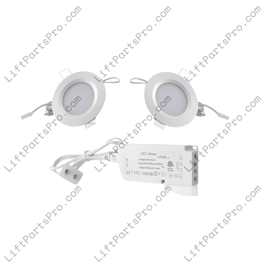 LED Puck Light Upgrade Kit - Thyssenkrupp Access Cab Lights