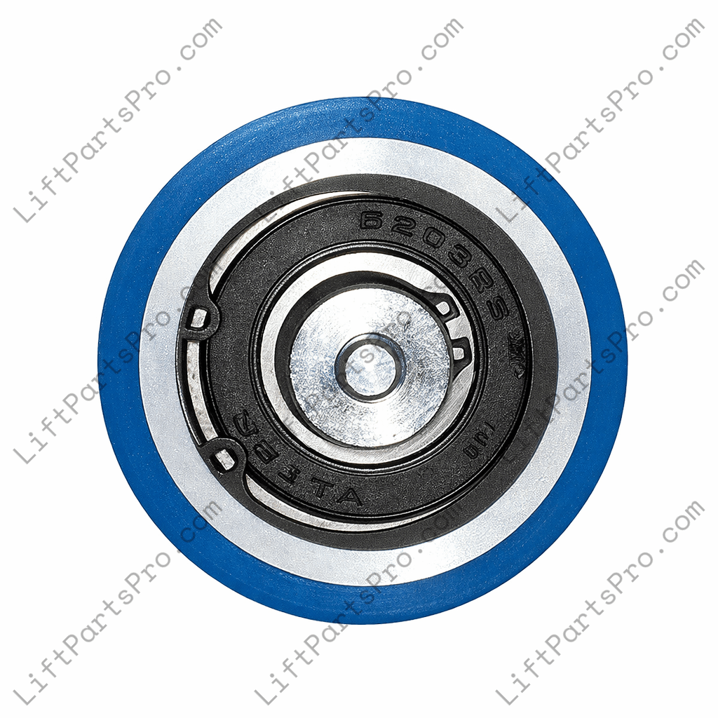 Garaventa Guide Roller Wheel 2-1/4" OD x 0.765" Wide