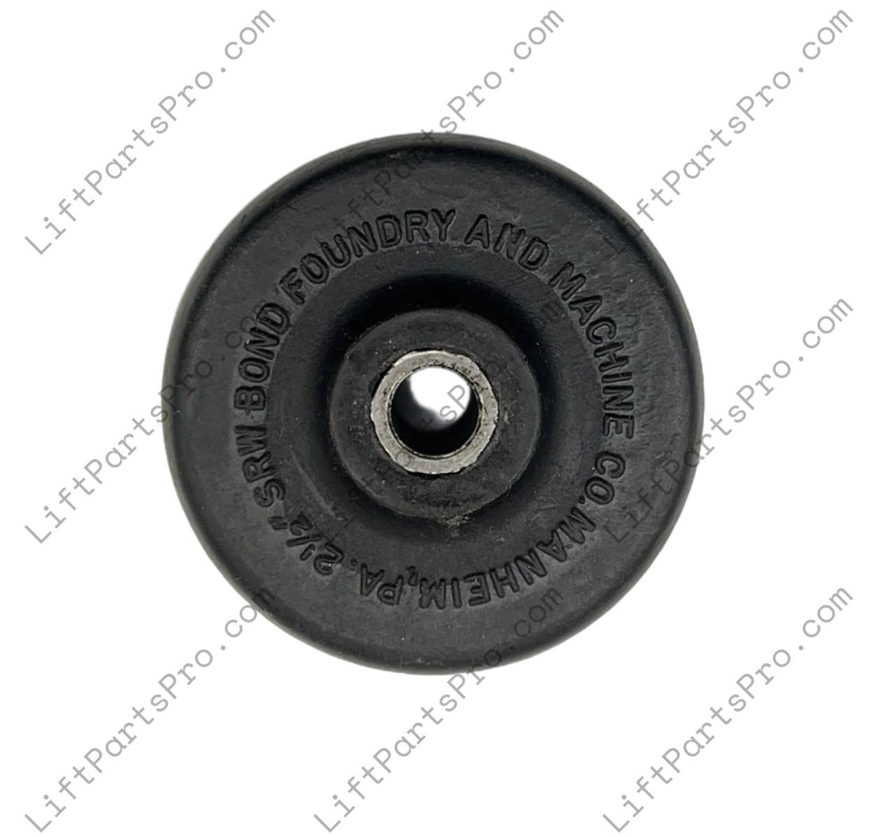 2-1/2" Solid Rubber Wheel / Roller - Inclinator