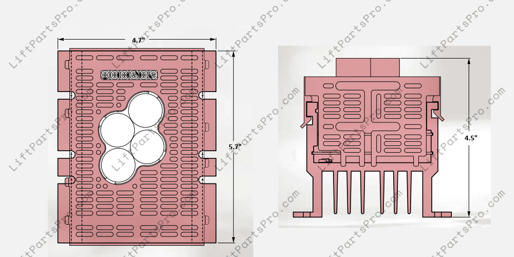 Variable Speed Inverter Drive, 2HP, 208-230VAC - Garaventa / Genesis