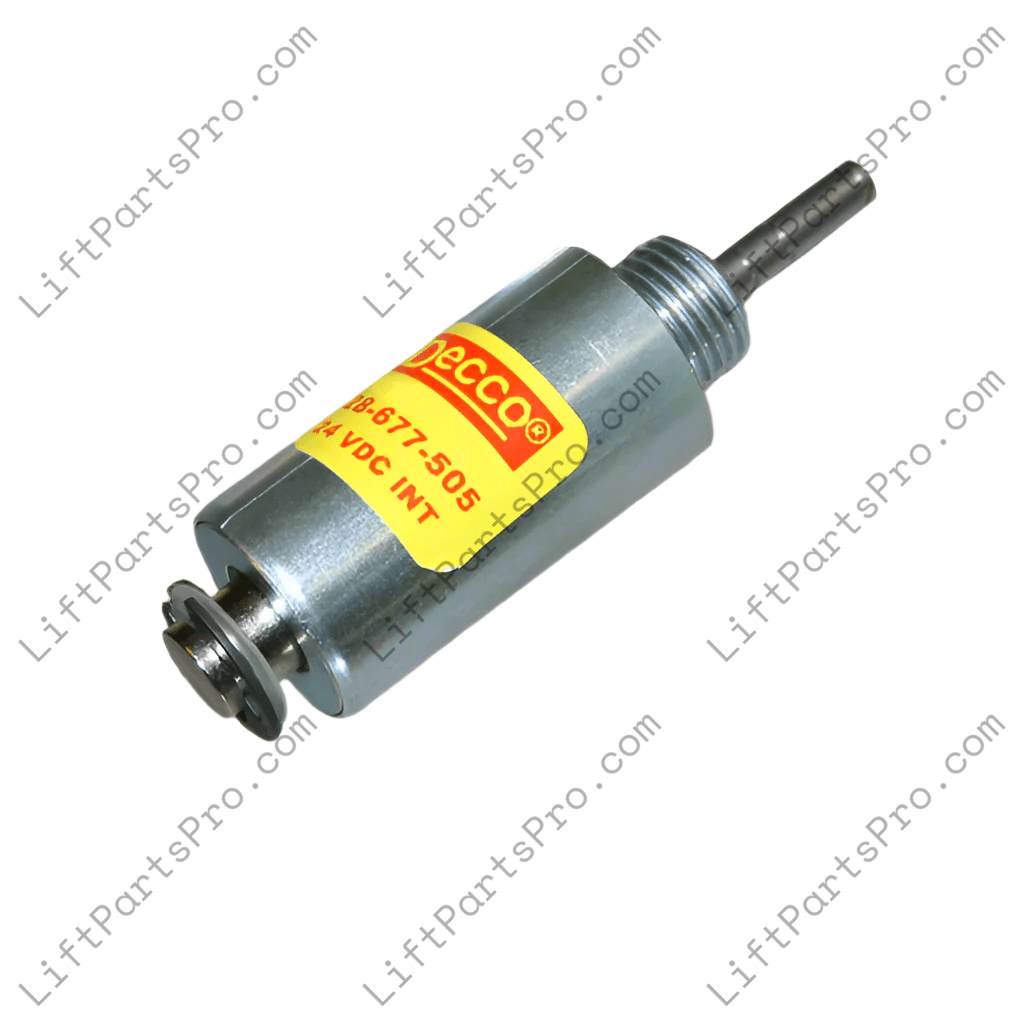Replacement Solenoid for National Wheel-O-Vator Platform Gate Locks