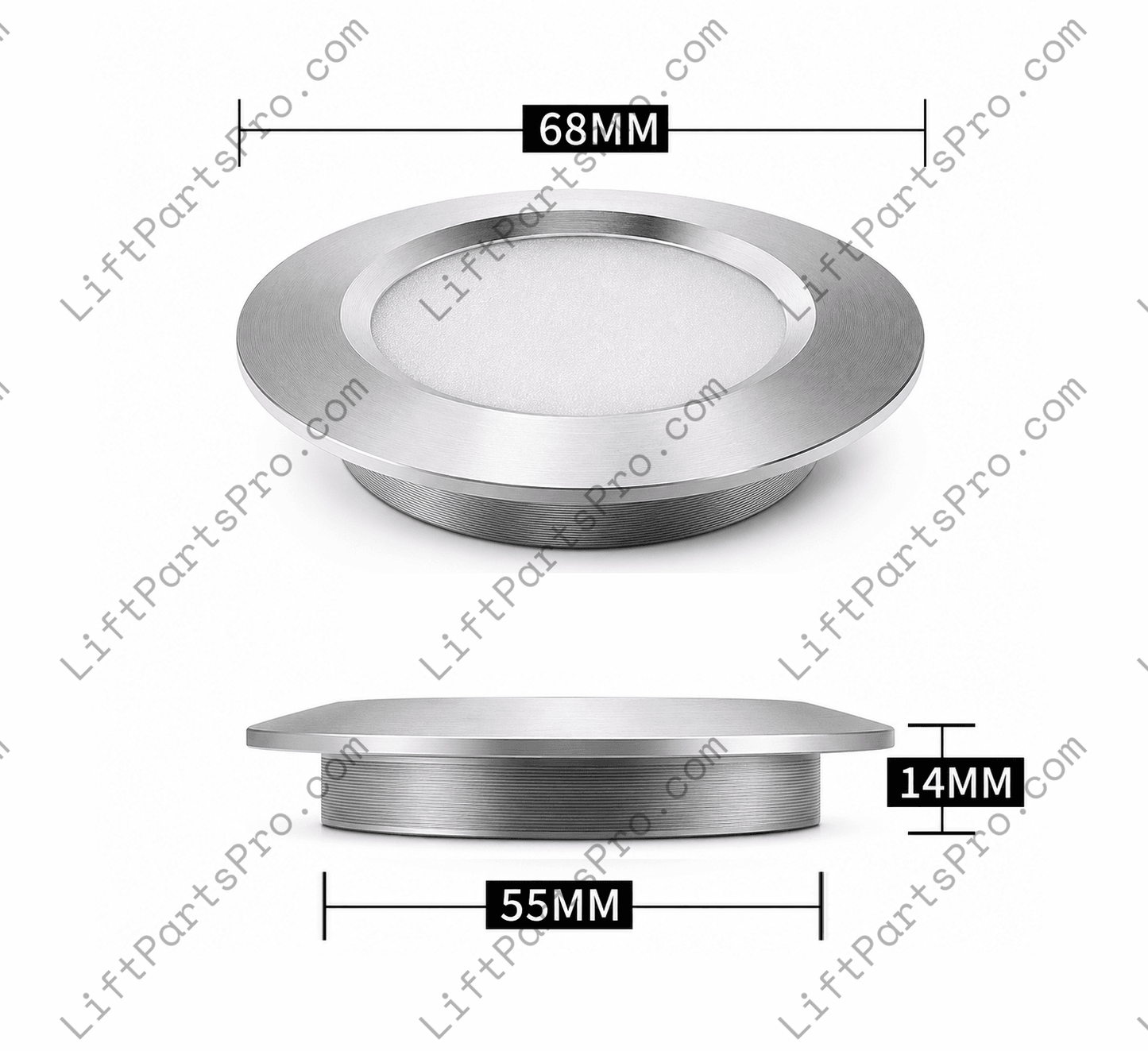 Aftermarket puck light for Savaria Concord cab ceiling light #201325-LED
