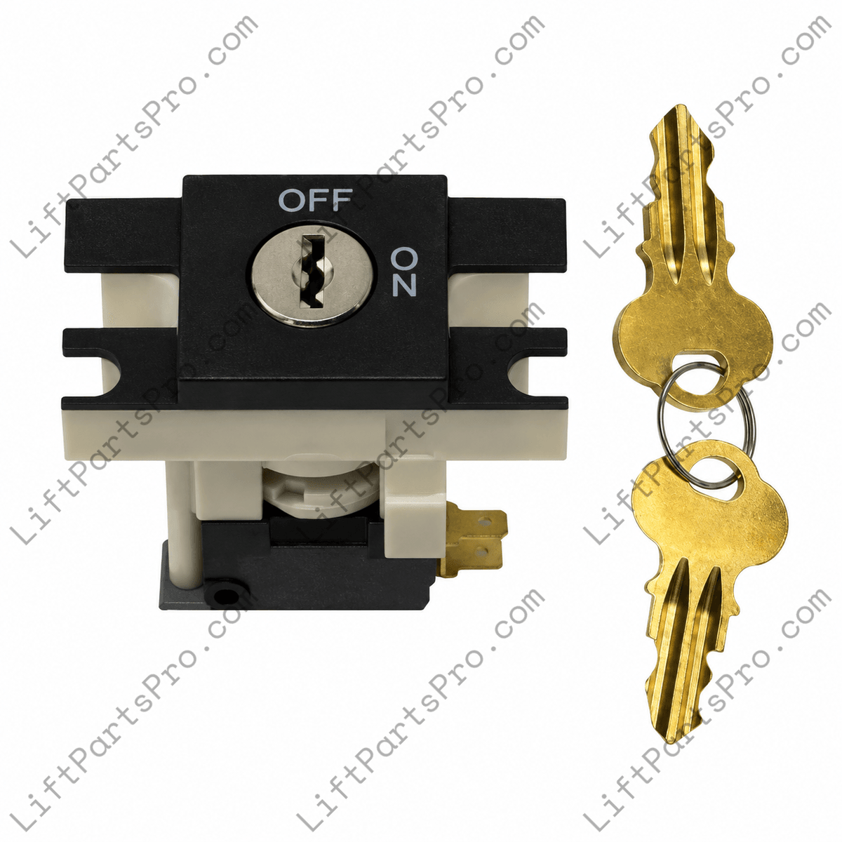 #171AR12 ON/OFF Key Switch for ThyssenKrupp Dover Elevators using #H1848 Keys
