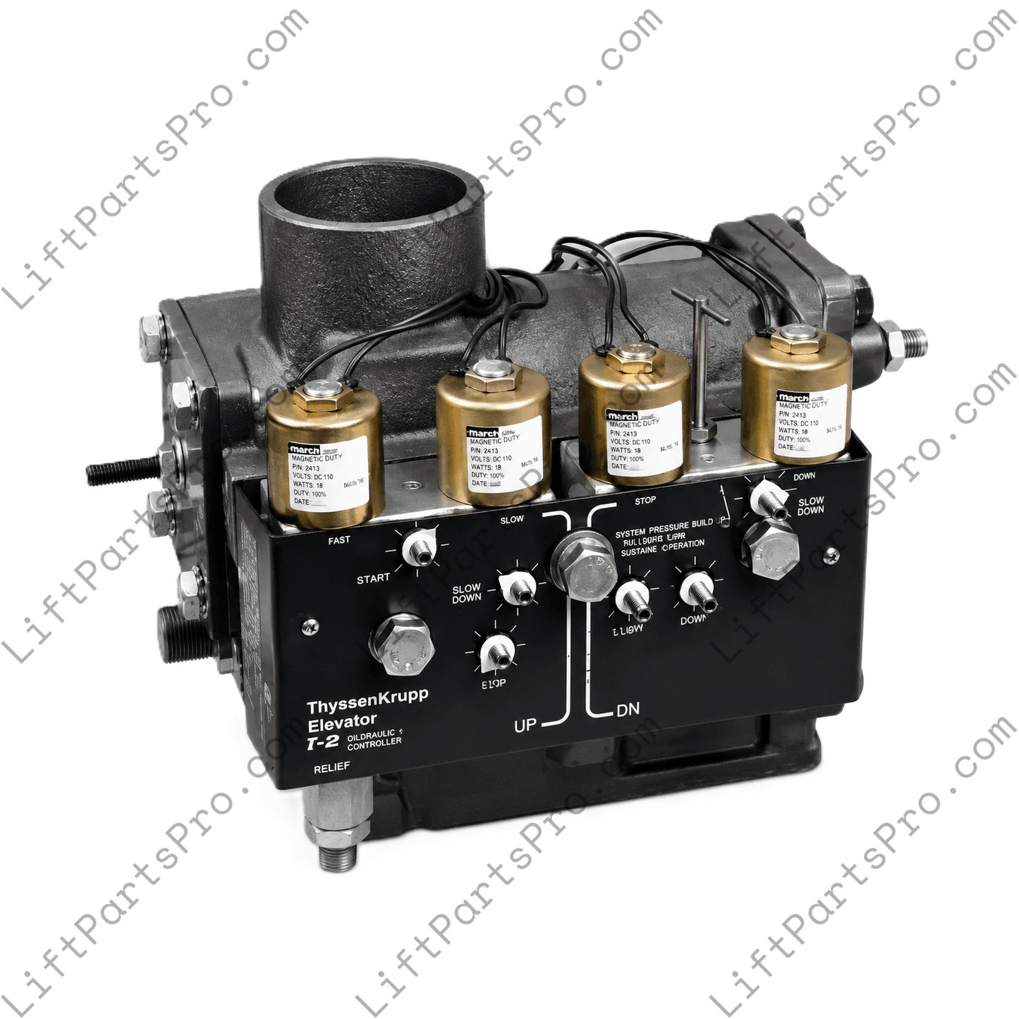 ThyssenKrupp Dover I-2 Oildraulic Controller Valve Assembly 7505AE3
