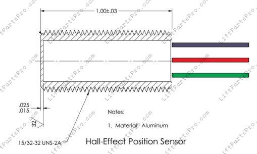 Hall Effect Switch - Magnetic Reed Switch - NWOV, Dover, Independence, Etc.