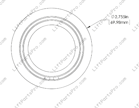 Elevator Cab Recessed Puck Light - 2.5" - Symmetry and Others