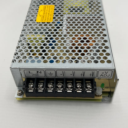 Electrical power supply unit on a white background