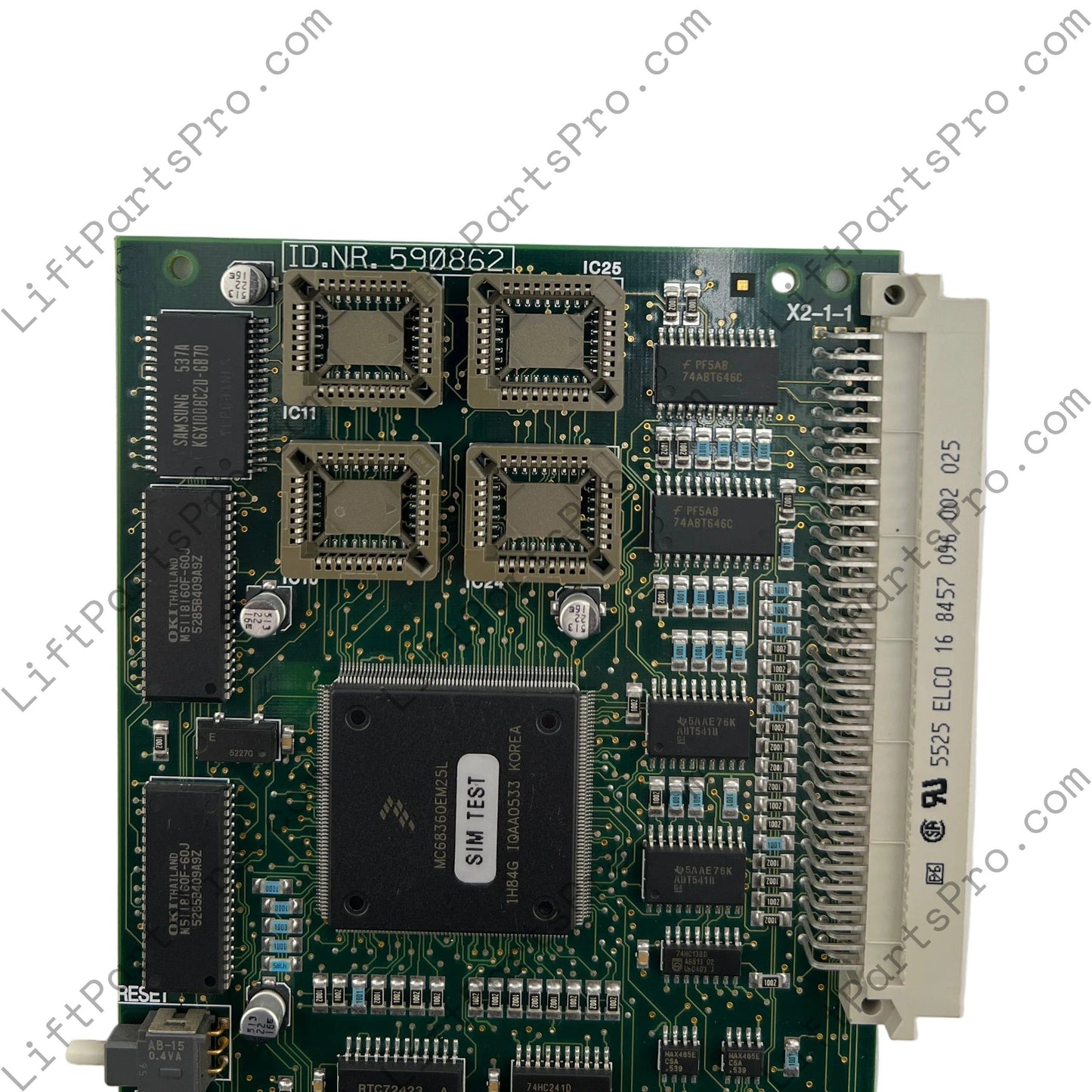 Schindler Elevator GCIO360.Q Expansion Interface Circuit Board 590862