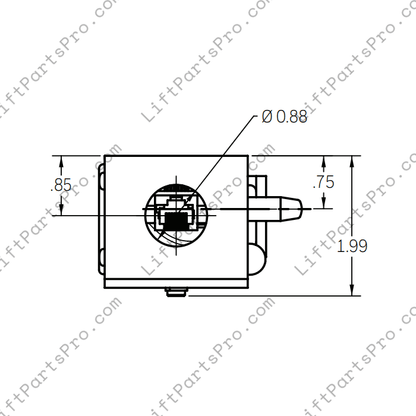 Access Industries LEV Elevator Honeywell Interlock 2123301 RDI-H-L5P1 RDI-H-R5P1 RDI-A-L RDI-A-R