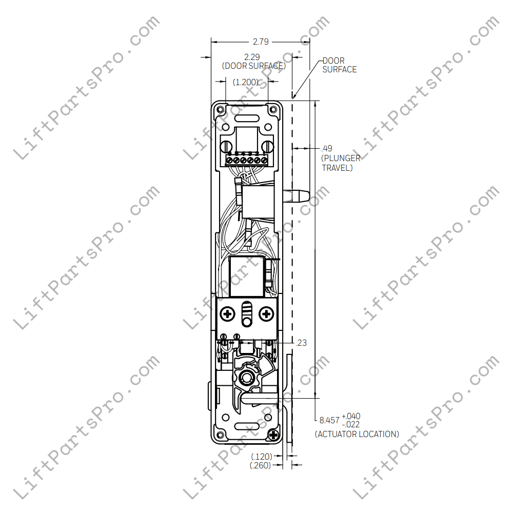 Access Industries LEV Elevator Honeywell Interlock 2123301 RDI-H-L5P1 RDI-H-R5P1 RDI-A-L RDI-A-R