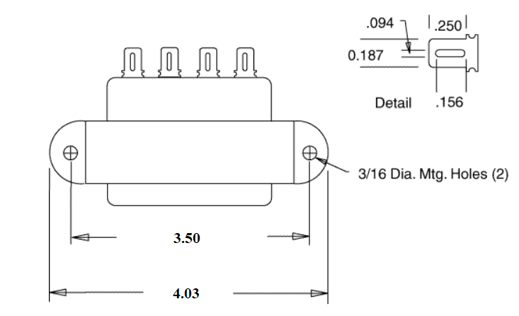 Transformer - 115/230 VAC - 36 VAC - 100 VA - Porch-Lift and Others