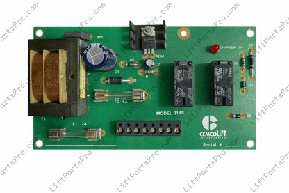 CEMCO Lift Battery Descent Unit Circuit Board BDU PCB Model 3188
