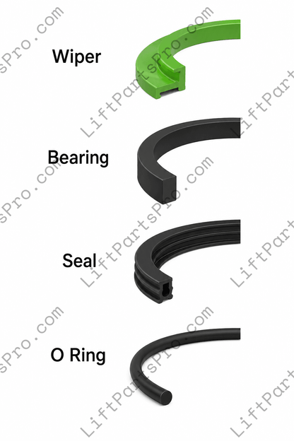 CEMCO Lift Cylinder Jack Seal Packing Kit 2-3/4" or 3-1/2"