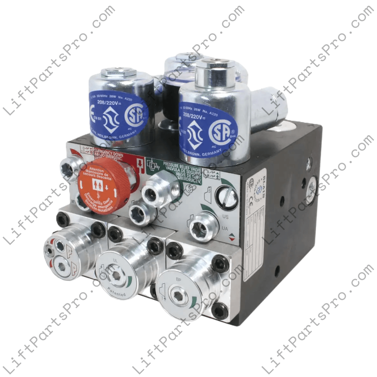 CEMCO Lift Valve Kit Upgrade from RV100 to Blaine EV10 Conversion