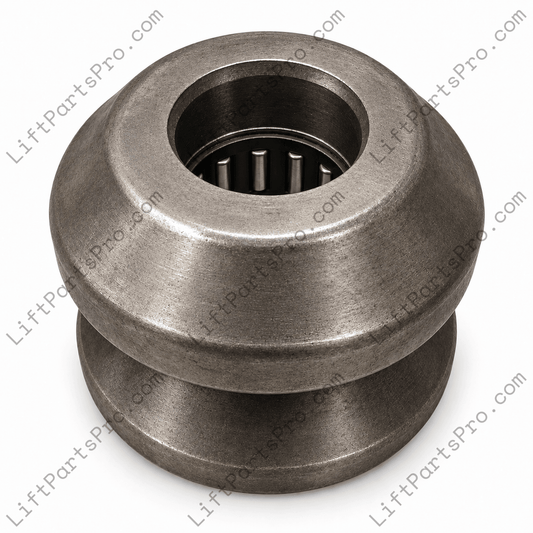 Double Flange Single Bearing Wheel with Bearings #440033 for Concord Liberty RE-S and LX Stairlifts