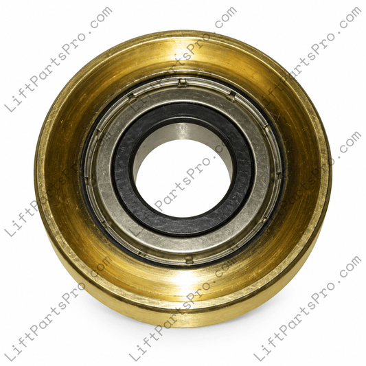 Vertical Riding Wheel #440023 for Concord Liberty LX and RE-S Stairlifts - Front Side