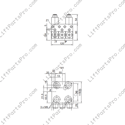 Control Valve H103867 Blain EV100 Upgrade