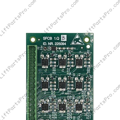 Schindler SFCB 1.Q Elevator Circuit Board 225094 Control PCB Module