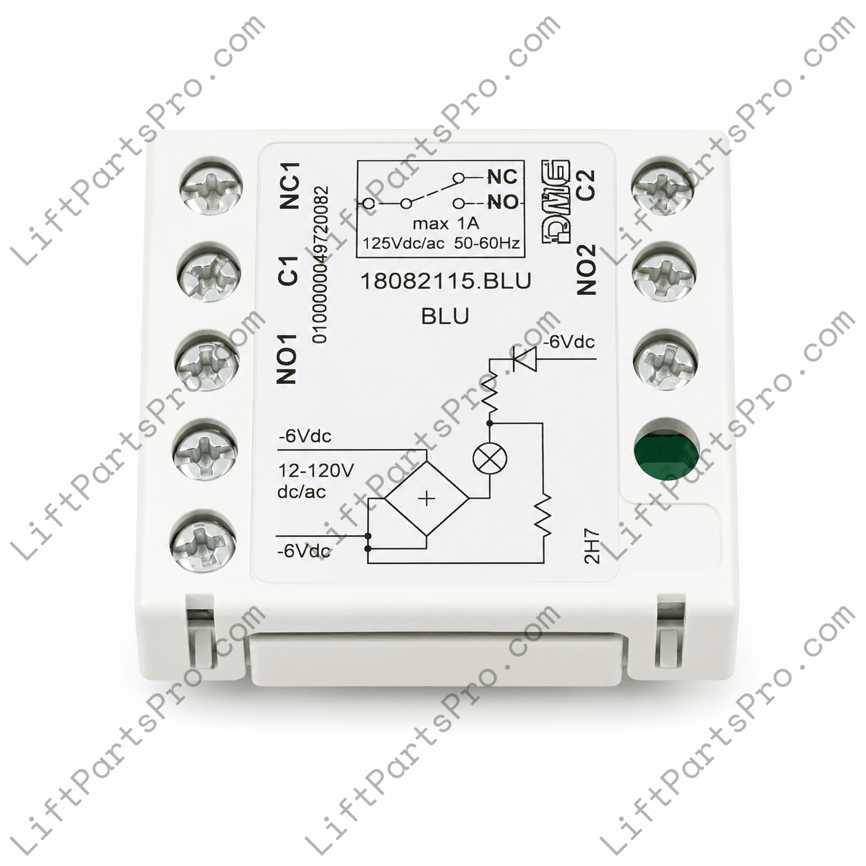DMG Cone Button Contact #18082115.BLU