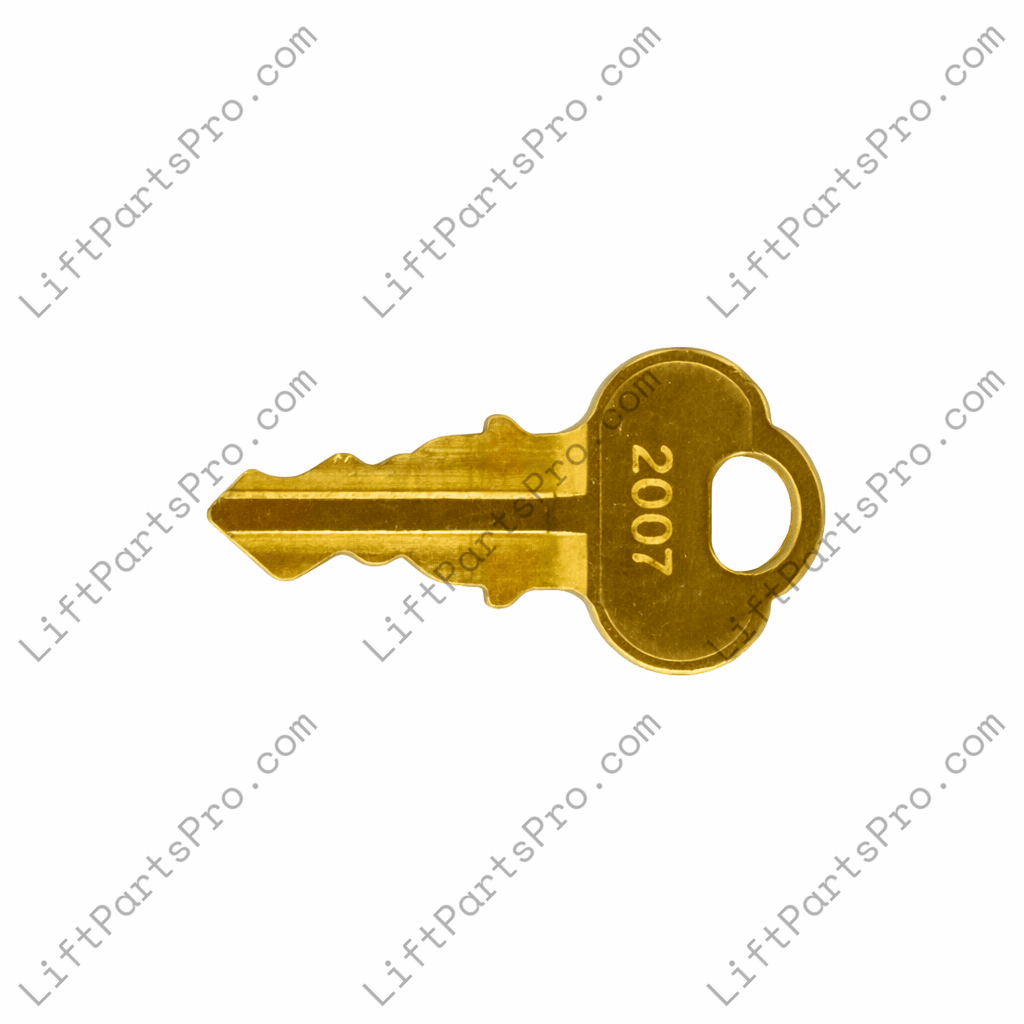 Dover Elevator Key H2007 Kafka Chicago Lock Key 2007