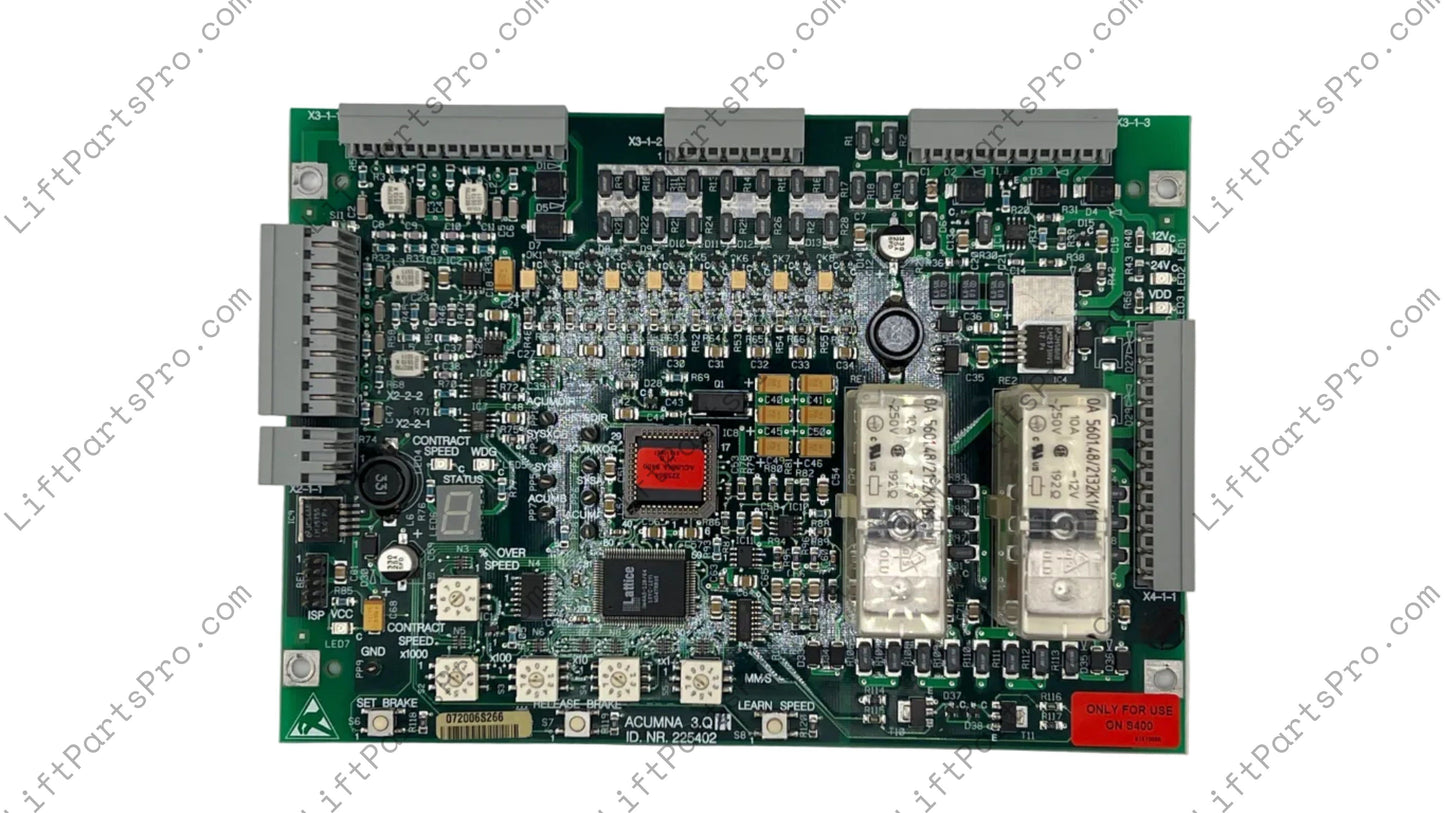 Schindler Elevator PCB ACUMNA-S400 Circuit Control Board 225887