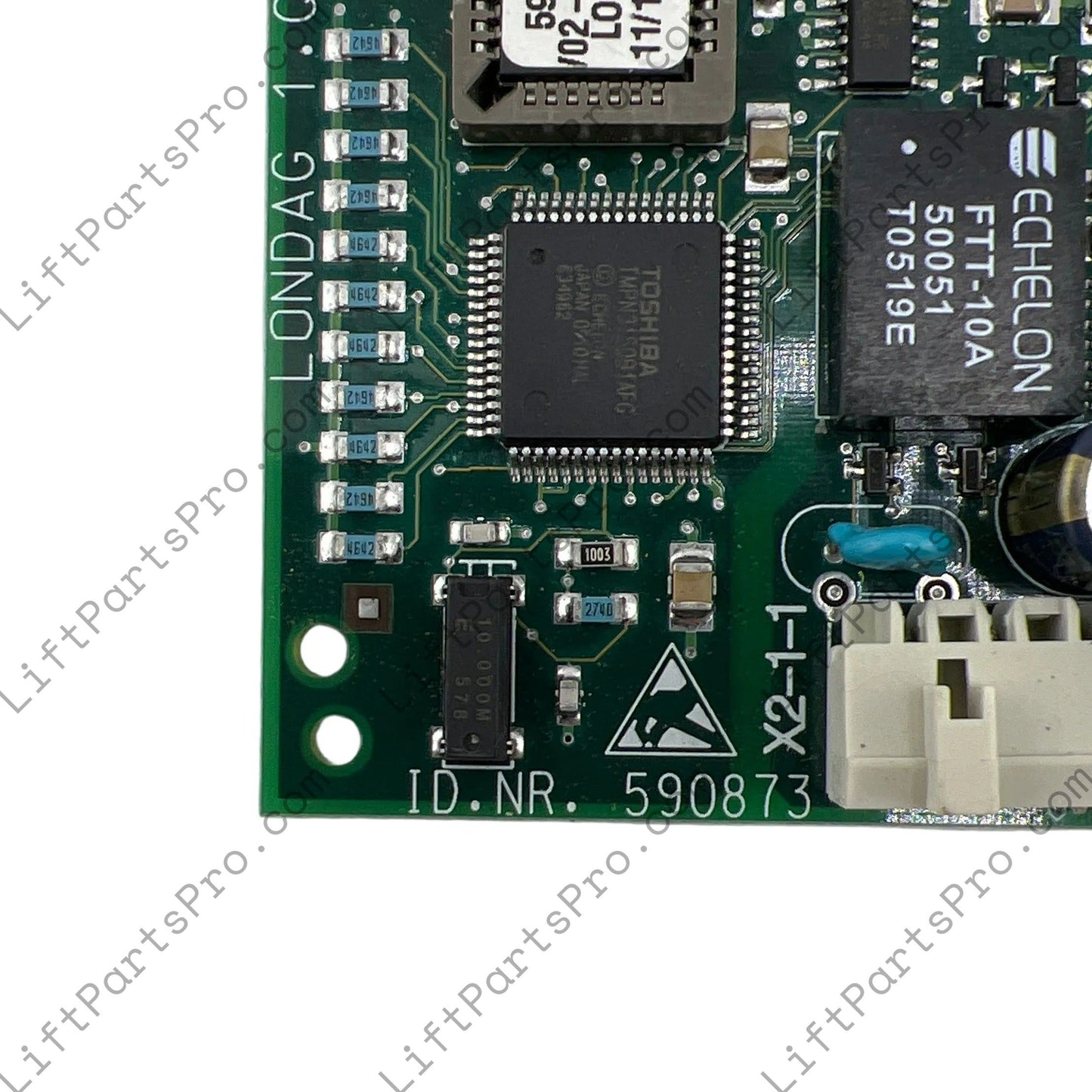 Schindler Elevator PCB Londag 1.Q Board – ID.NR. 590873