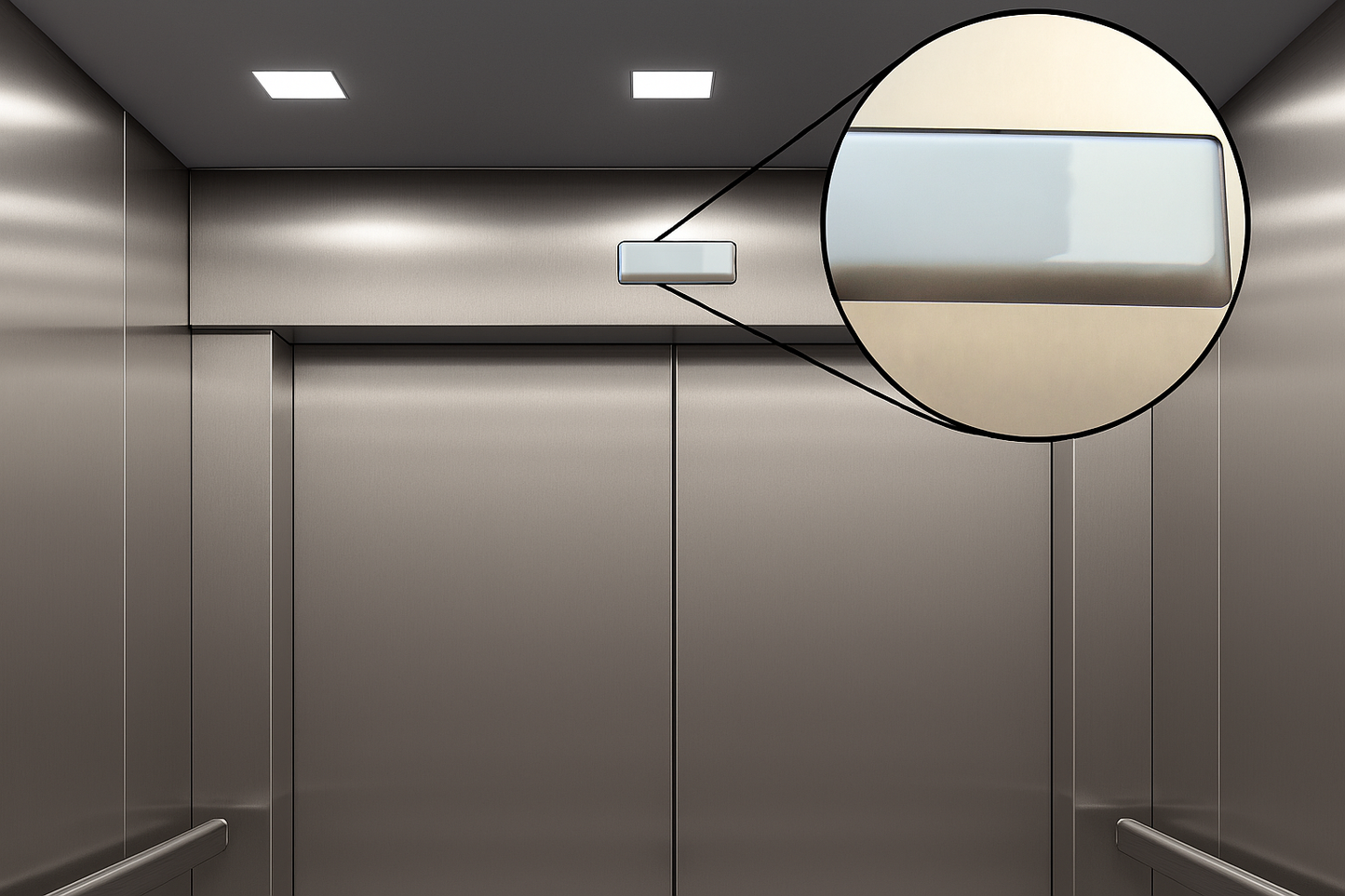 Commercial Elevator Emergency Light Assembly