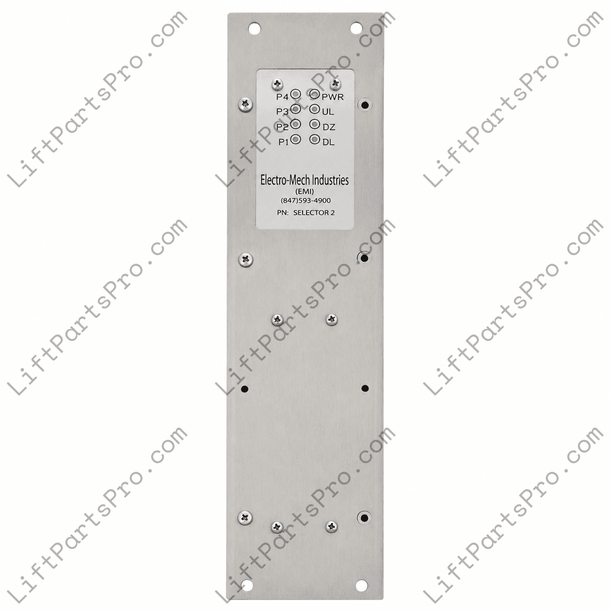 EMI Porta selector head PCB sensor #SELECTOR2 reads hoistway position markers to track elevator car location for retrofit, modernization, and new installations.